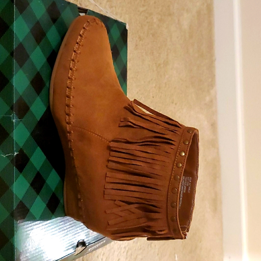 Fringe Bootie